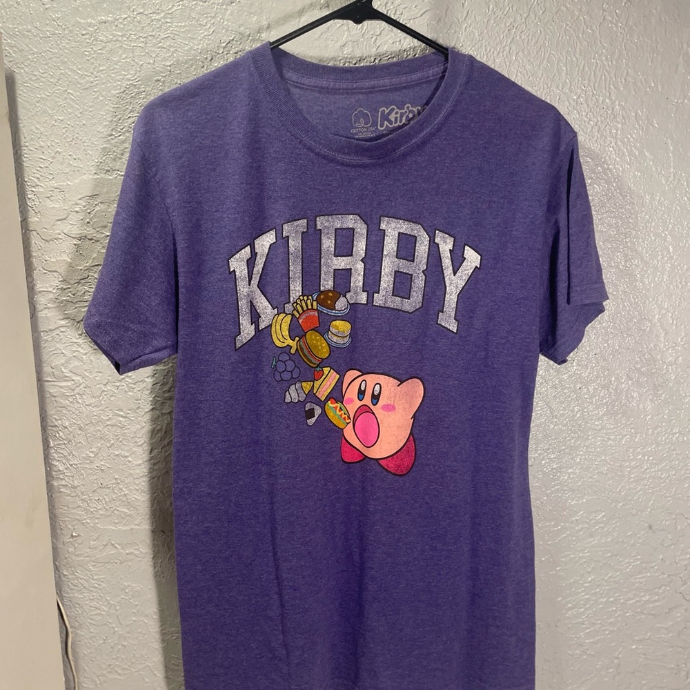 Kirby Purple Mens T-Shirt